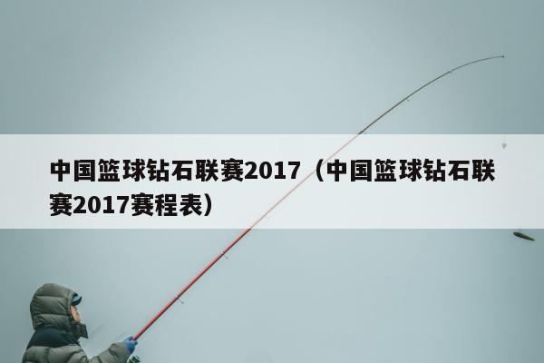 中国篮球钻石联赛2017（中国篮球钻石联赛2017赛程表）