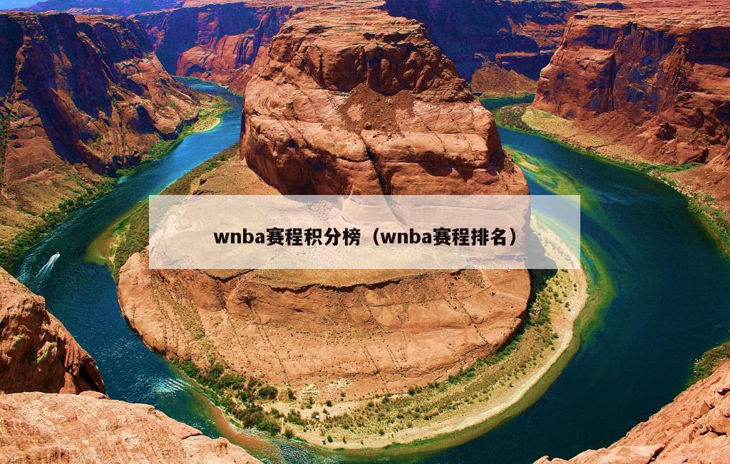 wnba赛程积分榜（wnba赛程排名）