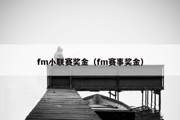 fm小联赛奖金（fm赛事奖金）