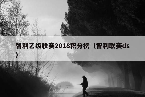 智利乙级联赛2018积分榜（智利联赛ds）