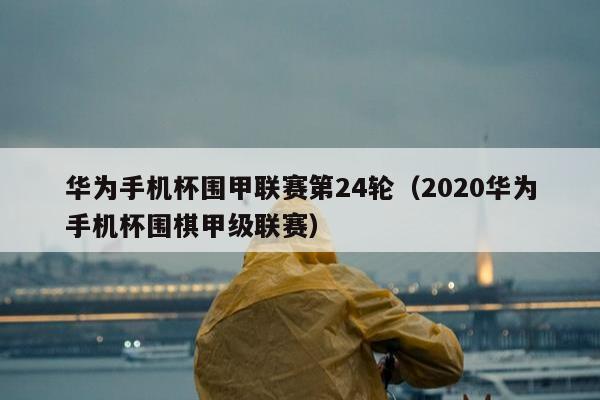 华为手机杯围甲联赛第24轮（2020华为手机杯围棋甲级联赛）