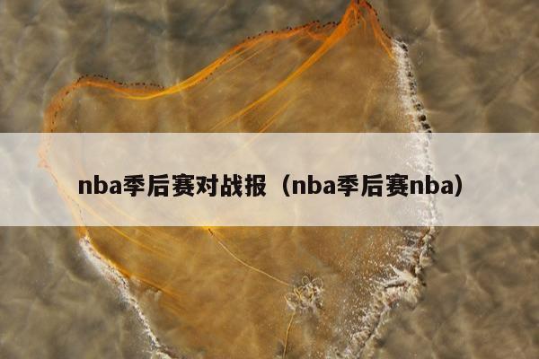 nba季后赛对战报（nba季后赛nba）