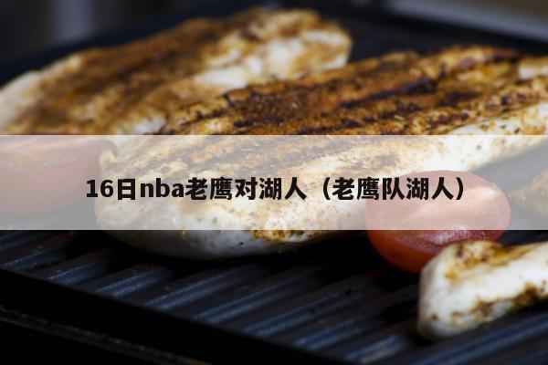 16日nba老鹰对湖人（老鹰队湖人）