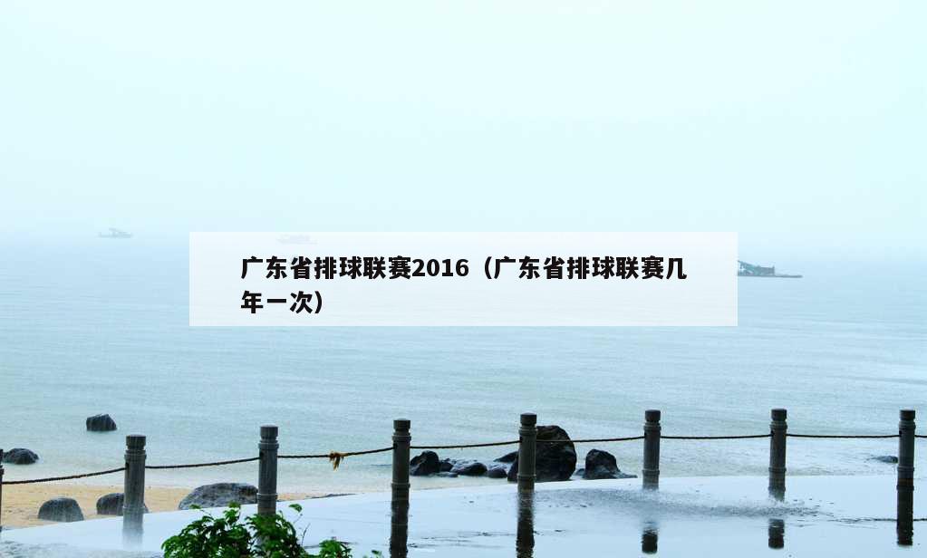 广东省排球联赛2016（广东省排球联赛几年一次）