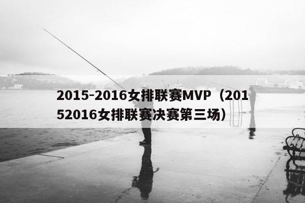 2015-2016女排联赛MVP（20152016女排联赛决赛第三场）