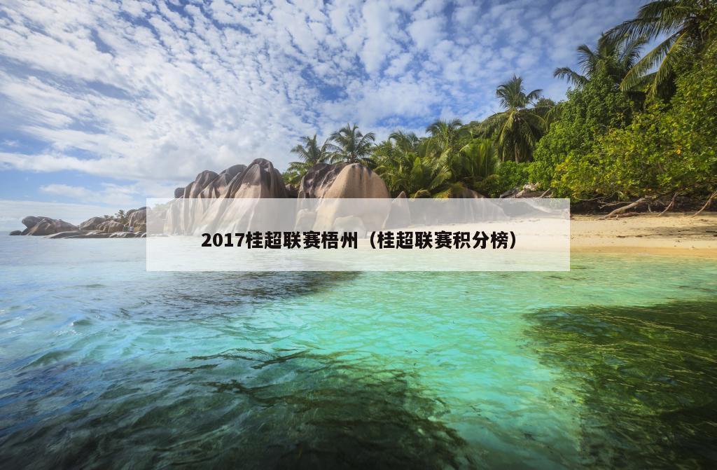 2017桂超联赛梧州（桂超联赛积分榜）