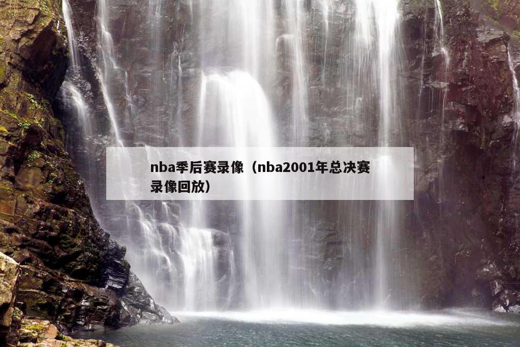 nba季后赛录像（nba2001年总决赛录像回放）