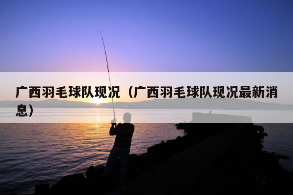 广西羽毛球队现况（广西羽毛球队现况最新消息）