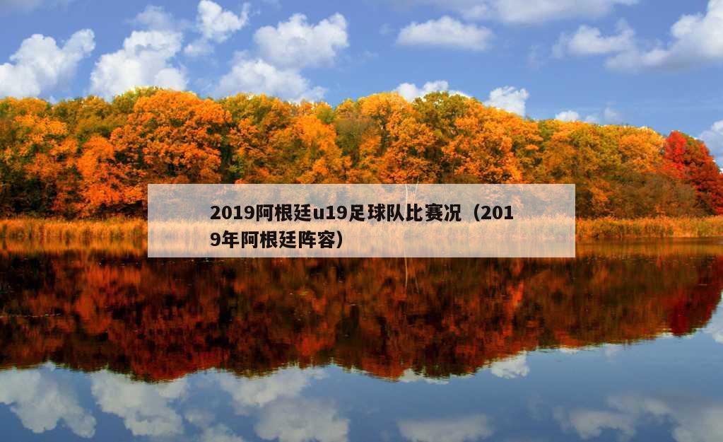 2019阿根廷u19足球队比赛况（2019年阿根廷阵容）