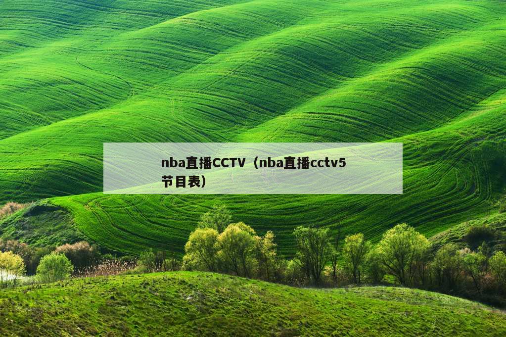 nba直播CCTV（nba直播cctv5节目表）