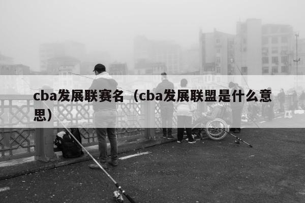 cba发展联赛名（cba发展联盟是什么意思）