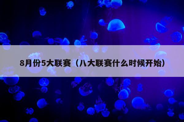 8月份5大联赛（八大联赛什么时候开始）