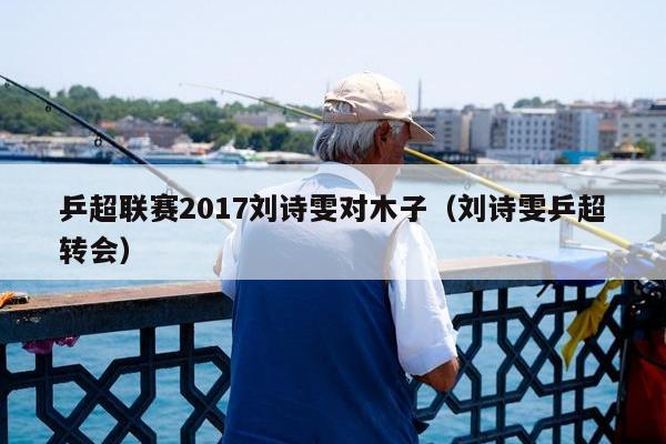 乒超联赛2017刘诗雯对木子（刘诗雯乒超转会）
