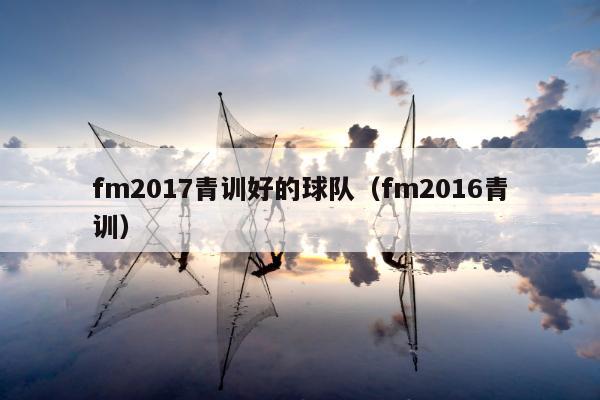 fm2017青训好的球队（fm2016青训）