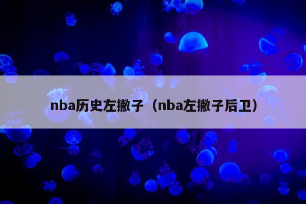 nba历史左撇子（nba左撇子后卫）