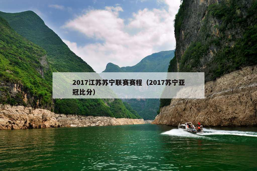 2017江苏苏宁联赛赛程（2017苏宁亚冠比分）