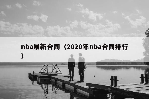 nba最新合同（2020年nba合同排行）