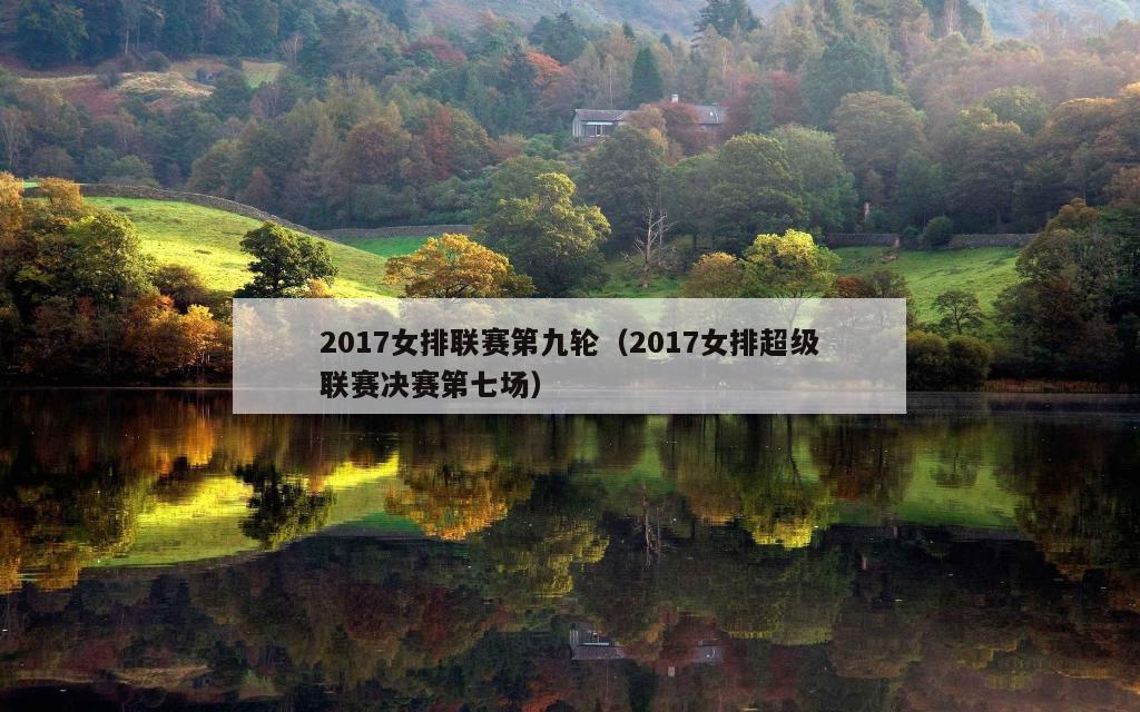 2017女排联赛第九轮（2017女排超级联赛决赛第七场）