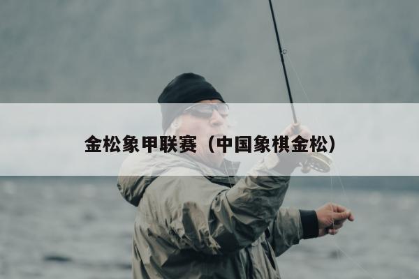 金松象甲联赛（中国象棋金松）