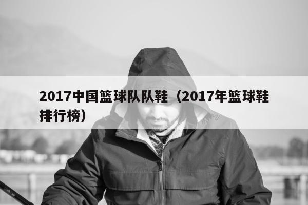 2017中国篮球队队鞋（2017年篮球鞋排行榜）