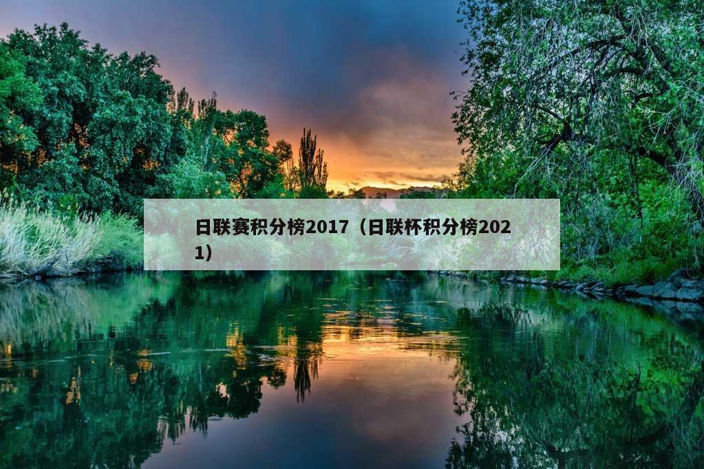 日联赛积分榜2017（日联杯积分榜2021）