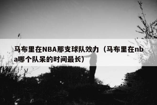 马布里在NBA那支球队效力（马布里在nba哪个队呆的时间最长）