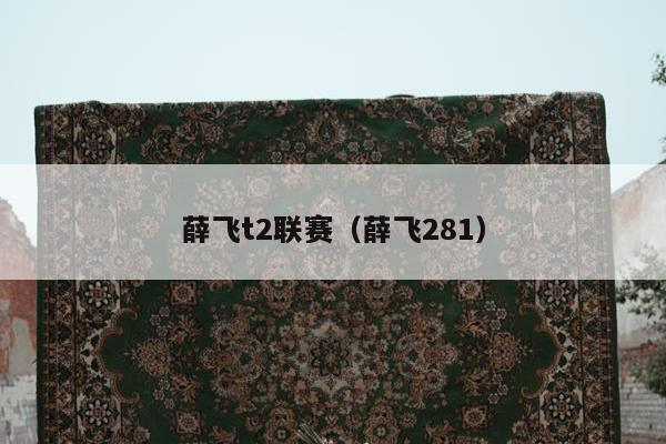 薛飞t2联赛（薛飞281）