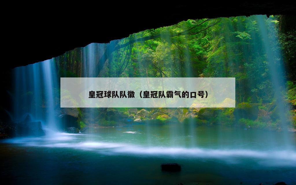 皇冠球队队徽（皇冠队霸气的口号）