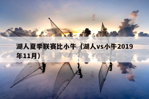 湖人夏季联赛比小牛（湖人vs小牛2019年11月）