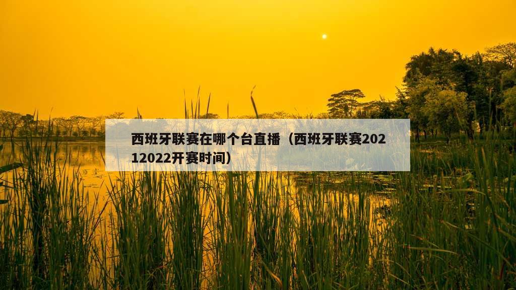 西班牙联赛在哪个台直播（西班牙联赛20212022开赛时间）