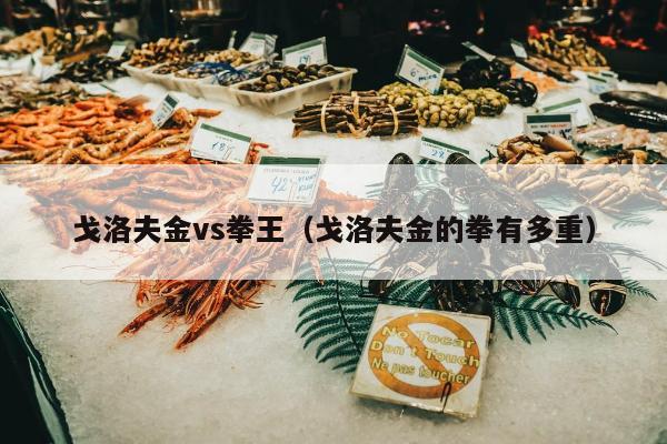 戈洛夫金vs拳王（戈洛夫金的拳有多重）