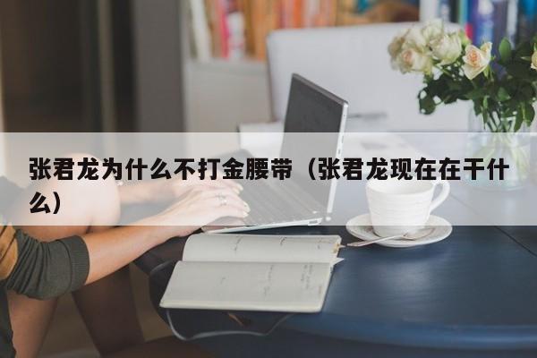 张君龙为什么不打金腰带（张君龙现在在干什么）